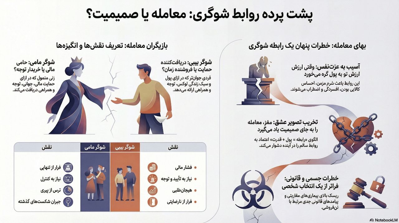 معایب رابطه با شوگر مامی چیست؟