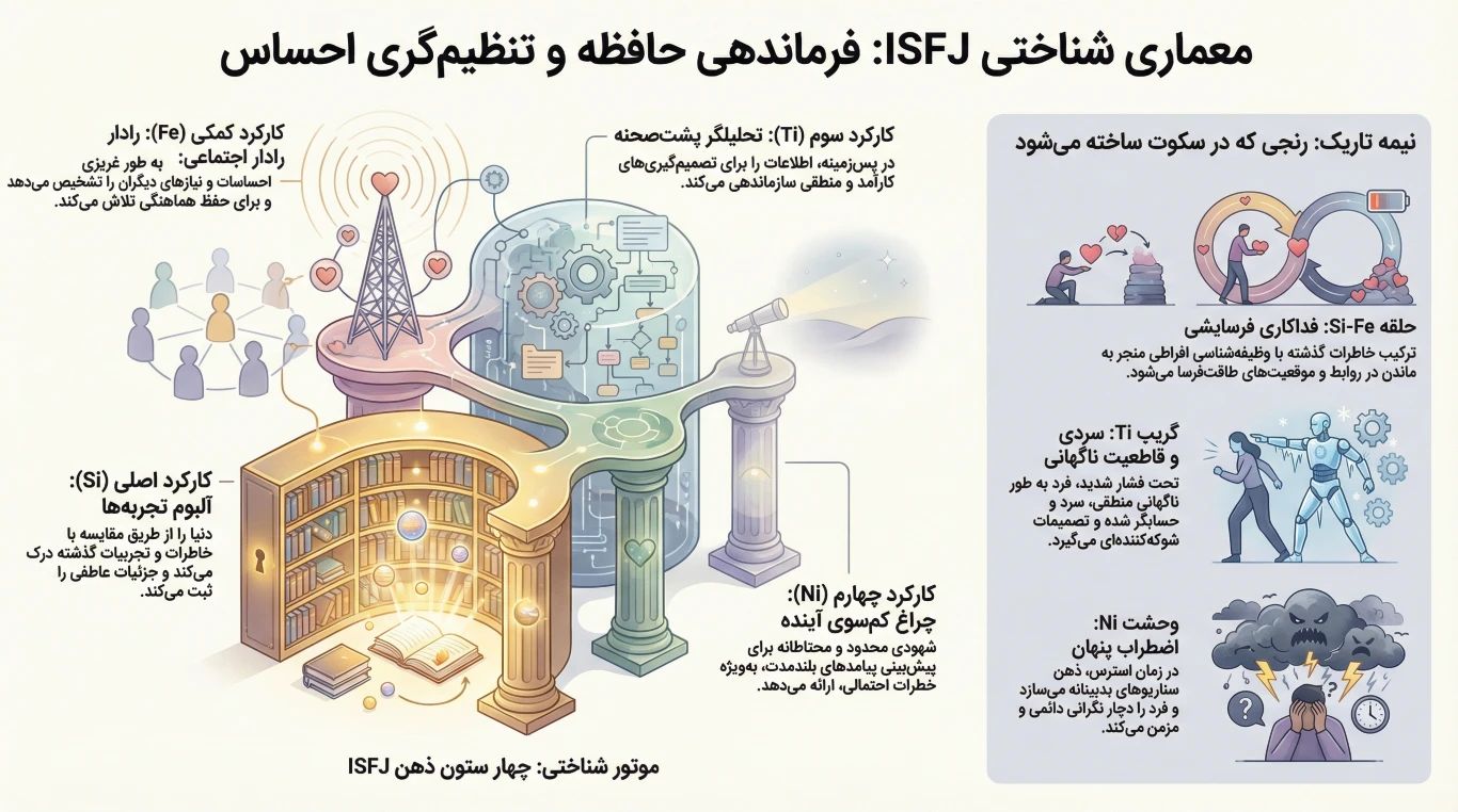 تیپ شخصیتی ISFJ: حافظ پیوندها؛ چرا نمیتوانم دست از مراقبت بردارم؟ 2 تیپ شخصیتی ISFJ