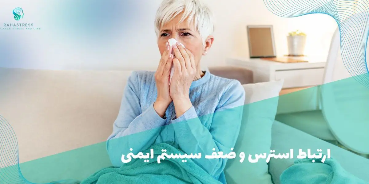 stress and a weakened immune system