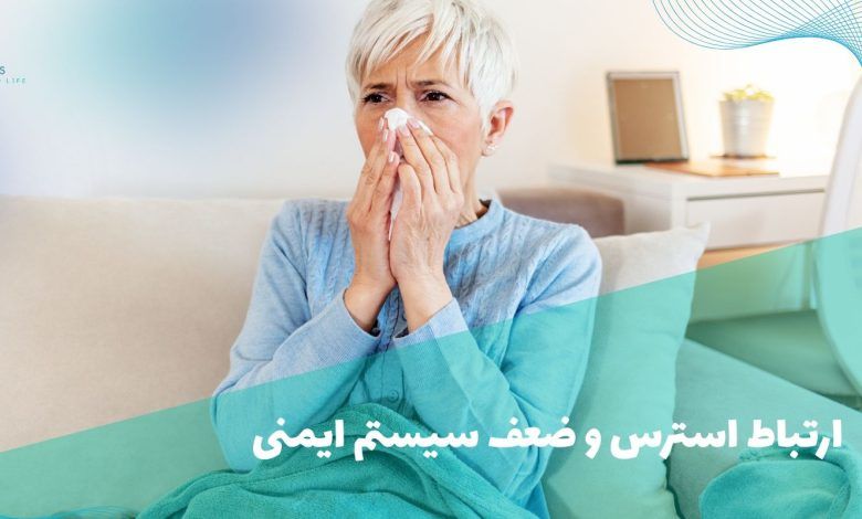 stress and a weakened immune system